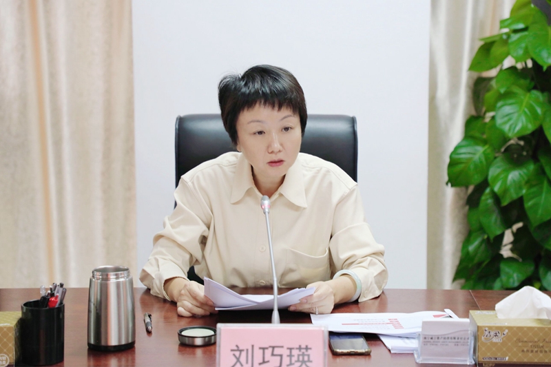 集團黨委副書記、總經理劉巧瑛講話.jpg